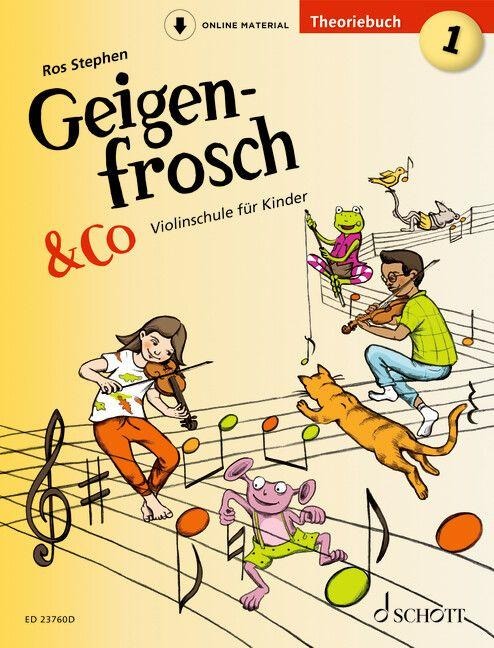 Geigenfrosch & Co: Theoriebuch 1 - Ros Stephen
