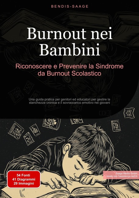 Burnout nei Bambini: Riconoscere e Prevenire la Sindrome da Burnout Scolastico - Bendis A. I. Saage - Italiano