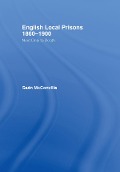 Cover-Bild zum Titel 'English Local Prisons, 1860-1900' von 'Sean Mcconville'