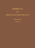 Cover-Bild zum Titel 'Jahrbuch des öffentlichen Rechts der Gegenwart. Neue Folge' von ''