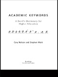 Cover-Bild zum Titel 'Academic Keywords' von 'Cary Nelson, Stephen Watt'