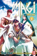 Cover-Bild zum Titel 'Magi - The Labyrinth of Magic 04' von 'Shinobu Ohtaka'