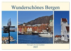Wunderschönes Bergen. Norwegens Tor zum Fjordland (Wandkalender 2025 DIN A2 quer), CALVENDO Monatskalender - René Schaack