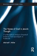 Cover-Bild zum Titel 'The Name of God in Jewish Thought' von 'Michael T Miller'