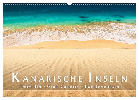 Die Kanarische Inseln Teneriffa, Gran Canaria und Fuerteventura (Wandkalender 2024 DIN A2 quer), CALVENDO Monatskalender - Patrick Rosyk
