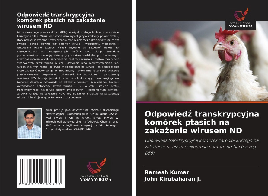 Odpowied¿ transkrypcyjna komórek ptasich na zaka¿enie wirusem ND - Ramesh Kumar, John Kirubaharan J.