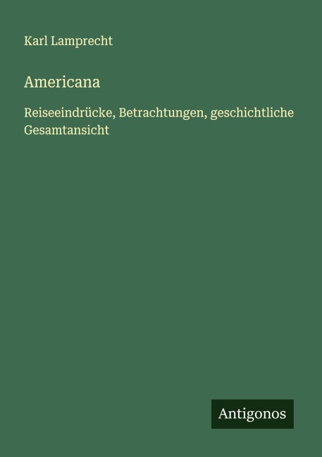 Americana - Karl Lamprecht