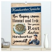 Cover-Bild zum Titel 'Handwerker Sprüche (hochwertiger Premium Wandkalender 2026 DIN A2 hoch), Kunstdruck in Hochglanz' von 'Sabine Löwer'