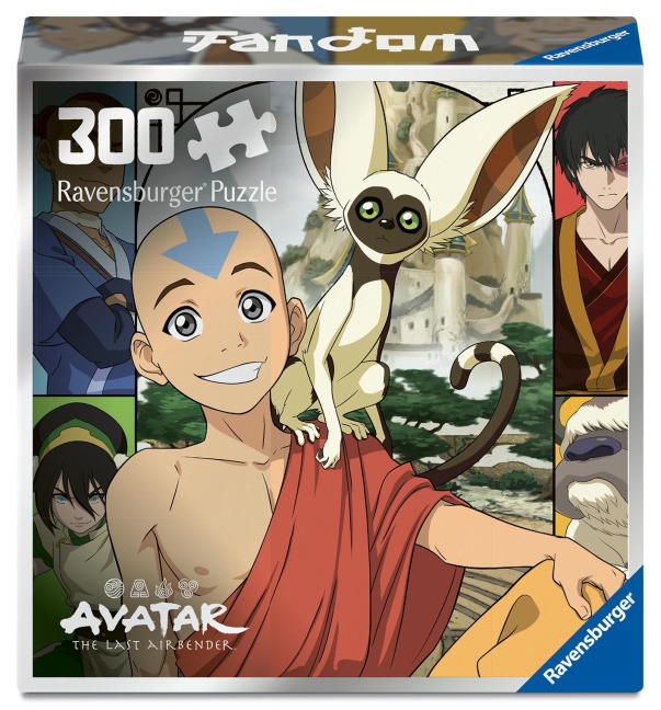 Erwachsenenpuzzle 300 Teile - Avatar - Der Herr der Elemente - 