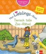 Cover-Bild zum Titel 'Klett Mein Lieblings-Block: Tierisch tolle Zoo-Rätsel' von ''