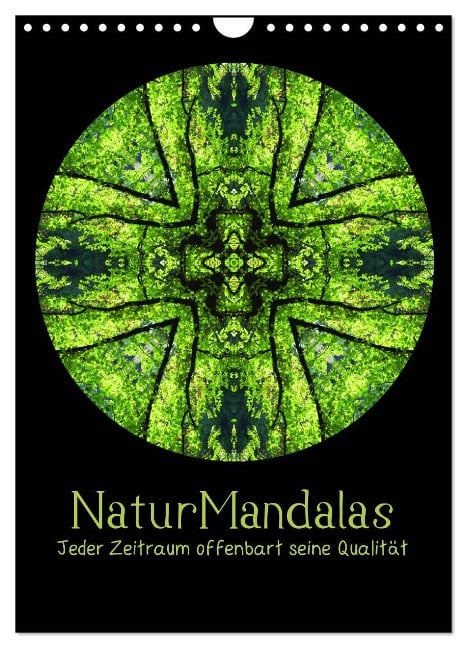 NaturMandalas - Jeder Zeitraum offenbart seine Qualität (Wandkalender 2025 DIN A4 hoch), CALVENDO Monatskalender - OylesArt OylesArt