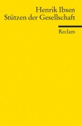 Cover-Bild zum Titel 'Stützen der Gesellschaft' von 'Henrik Ibsen'