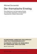 Cover-Bild zum Titel 'Der thematische Einstieg' von 'Michael Szurawitzki'