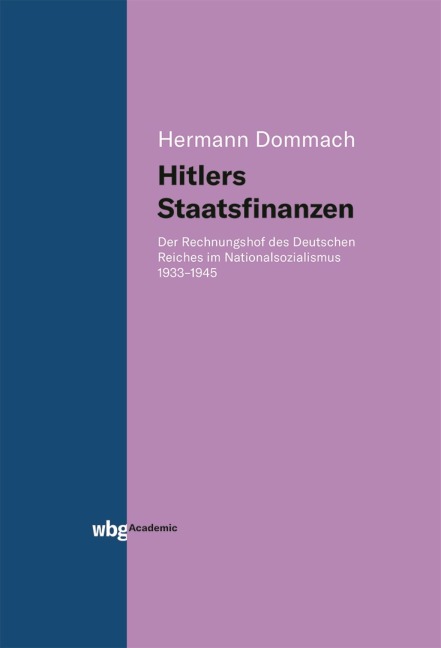 Hitlers Staatsfinanzen - Hermann Dommach