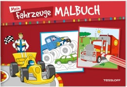 Mein Fahrzeuge-Malbuch - 