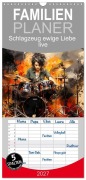 Cover-Bild zum Titel 'Familienplaner 2027 - Schlagzeug ewige Liebe live mit 5 Spalten (Wandkalender, 21 x 45 cm) CALVENDO' von 'Peter Roder'