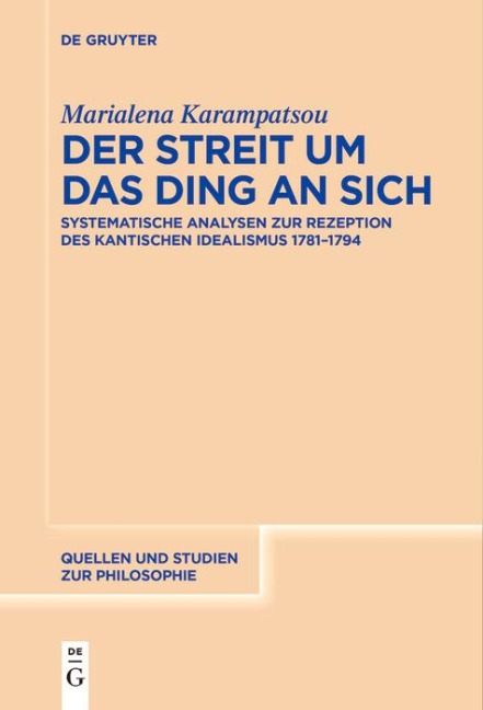 Der Streit um das Ding an sich - Marialena Karampatsou
