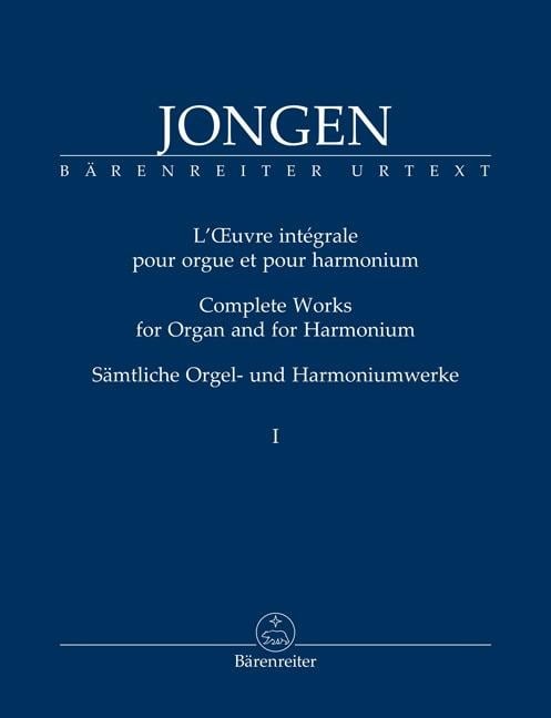 Sämtliche Orgel- und Harmoniumwerke, Band 1 - Joseph Jongen