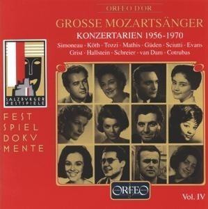 Grosse Mozartsänger Vol.4-Konzertarien 1956-1970 - Mathis/Tozzi/Güden/Cotrubas/Camerata Academica