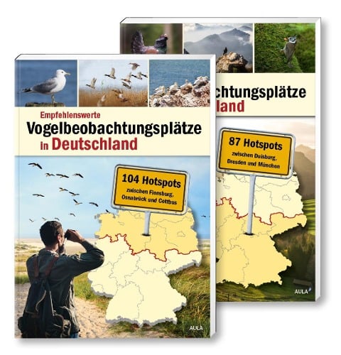 Empfehlenswerte Vogelbeobachtungsplätze in Deutschland im Set. 2 Bde - 
