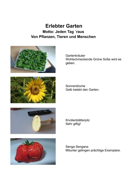 Erlebter Garten - Gerhard Guth