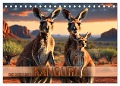 Die Welt der Kängurus (Tischkalender 2024 DIN A5 quer), CALVENDO Monatskalender - Renate Utz