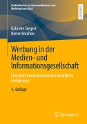 Cover-Bild zum Titel 'Werbung in der Medien- und Informationsgesellschaft' von 'Gabriele Siegert, Dieter Brecheis'