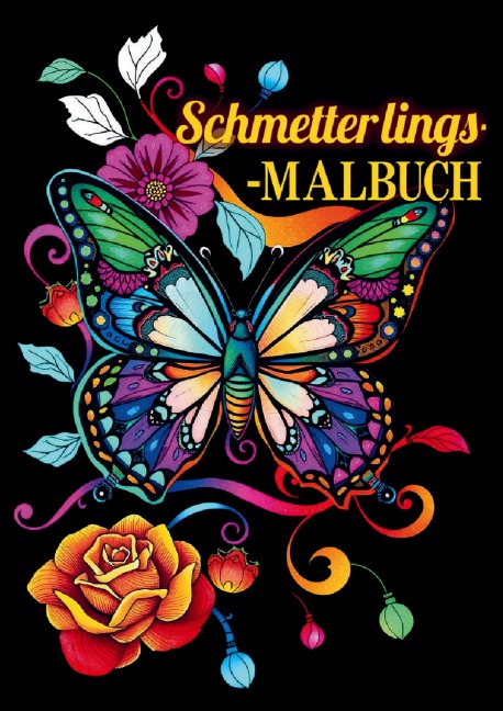 Schmetterlings- Malbuch - Susanne Kretschmer