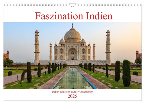 Faszination Indien (Wandkalender 2025 DIN A3 quer), CALVENDO Monatskalender - Roland Brack