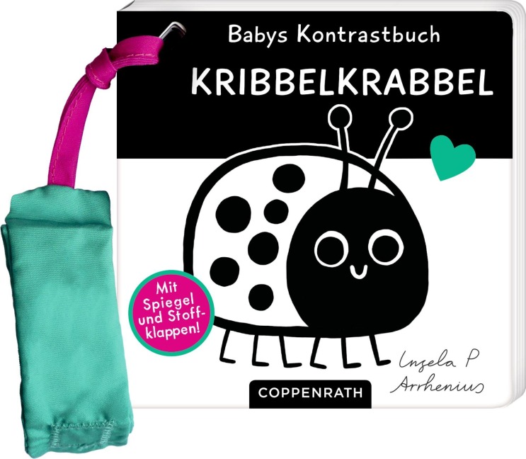Babys Kontrastbuch für den Buggy: Kribbelkrabbel - 
