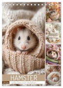 Cover-Bild zum Titel 'Hamster - süße Tiere zum Verlieben (Tischkalender 2026 DIN A5 hoch), CALVENDO Monatskalender' von 'Mb Fotografie'
