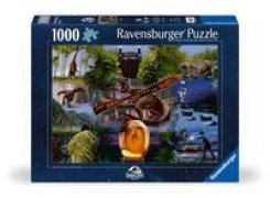 Cover-Bild zum Titel 'Erwachsenenpuzzle 1000 Teile - Jurassic Park' von ''