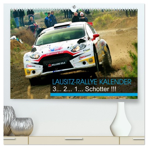 Lausitz-Rallye Kalender (hochwertiger Premium Wandkalender 2024 DIN A2 quer), Kunstdruck in Hochglanz - Patrick Freiberg