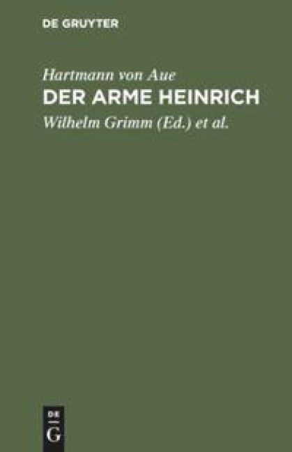 Der arme Heinrich - Hartmann Von Aue