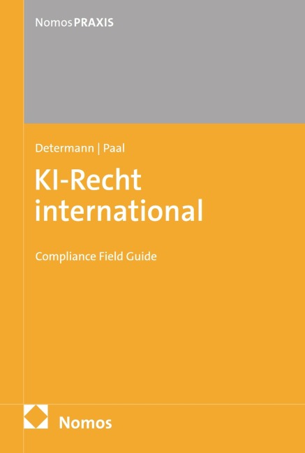 KI-Recht international - Lothar Determann, Boris P. Paal