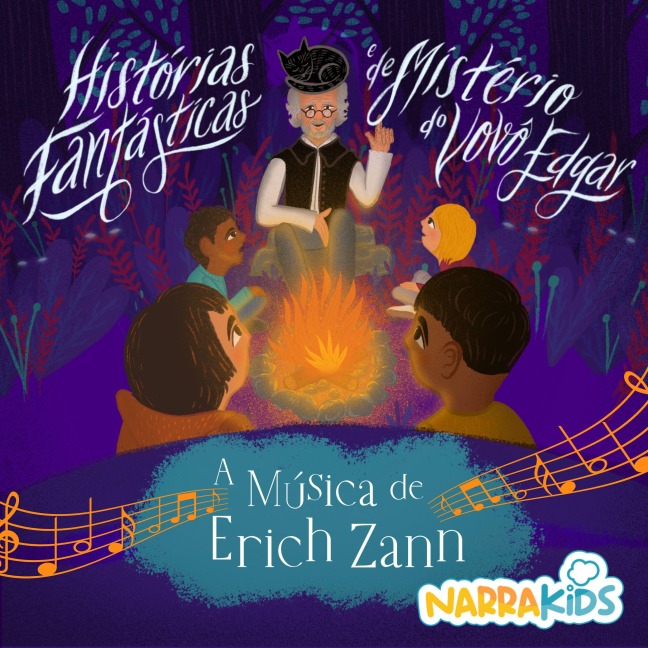 A Música de Erich Zann - Mistérios para Crianças - H. P. Lovecraft, NarraKids, Laura Villar