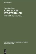 Cover-Bild zum Titel 'Klinisches Wörterbuch' von 'Otto Dornbluth'