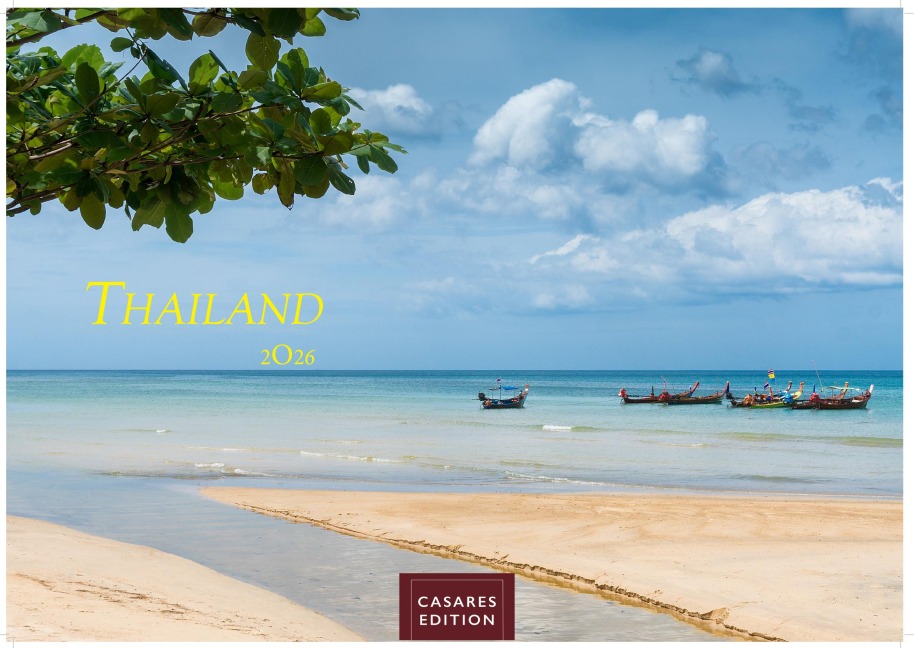 Thailand Kalender 2026 - Wandkalender | Fotokalender 24x35cm - Hochwertiger für 2026 - von der beeindruckenden Schönheit des Landes - 