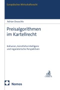 Cover-Bild zum Titel 'Preisalgorithmen im Kartellrecht' von 'Adrian Deuschle'