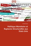 Cover-Bild zum Titel 'Politique Monétaire et Ruptures Structurelles aux Etats Unis' von 'Charbel Bassil'