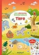 Cover-Bild zum Titel 'Mein allererstes Stickeralbum - Tiere' von 'Nadine Weihe'