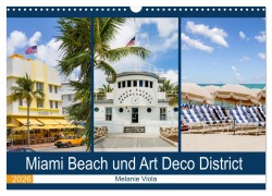 Cover-Bild zum Titel 'Miami Beach und Art Deco District (Wandkalender 2026 DIN A3 quer), CALVENDO Monatskalender' von 'Melanie Viola'
