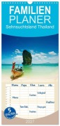 Cover-Bild zum Titel 'Familienplaner 2027 - Sehnsuchtsland Thailand mit 5 Spalten (Wandkalender, 21 x 45 cm) CALVENDO' von 'Insideportugal'