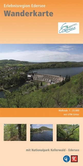 Wanderkarte Erlebnisregion Edersee 1 : 25 000 - 
