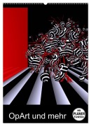 Cover-Bild zum Titel 'OpArt und mehr (Wandkalender 2026 DIN A2 hoch), CALVENDO Monatskalender' von 'IssaBild IssaBild'