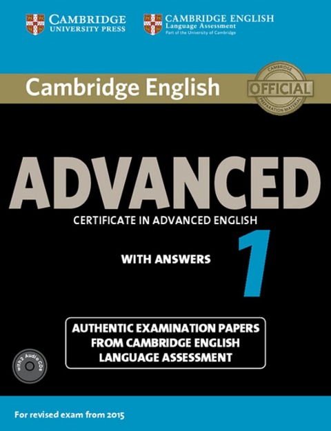 Cambridge English Advanced 1 for updated exam.Student's Book with answers and downloadable audio - 