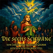 Cover-Bild zum Titel 'Die sechs Schwäne' von 'Jacob Grimm, Wilhelm Grimm, Ingmar Still'