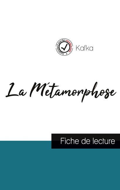 La Métamorphose de Kafka (fiche de lecture et analyse complète de l'oeuvre) - Franz Kafka