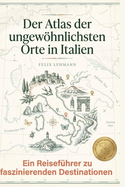 Der Atlas der ungewöhnlichsten Orte in Italien - Felix Lehmann
