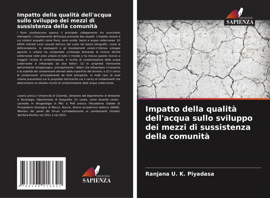 Impatto della qualità dell'acqua sullo sviluppo dei mezzi di sussistenza della comunità - Ranjana U. K. Piyadasa